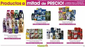 La Comer Shampoo oferta