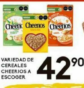 Alsuper Cereales cheerios a escoger oferta