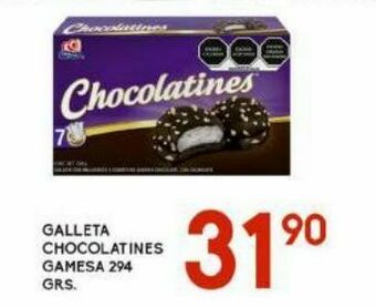 Alsuper Galletas chocolatines gamesa 294g oferta