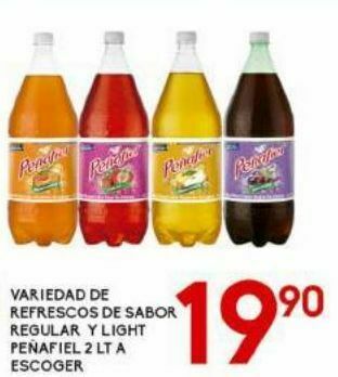 Alsuper Refrescos de sabor regular y light peñafiel 2l oferta