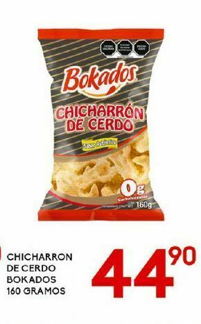 Chicharron de cerdo bokados 160g