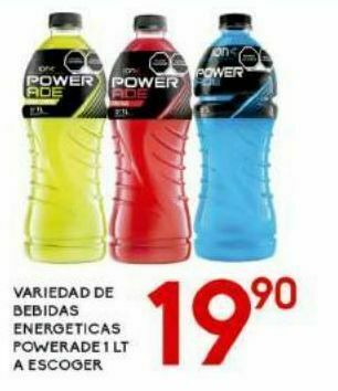 Alsuper Bebidas energeticas powerade 1l oferta