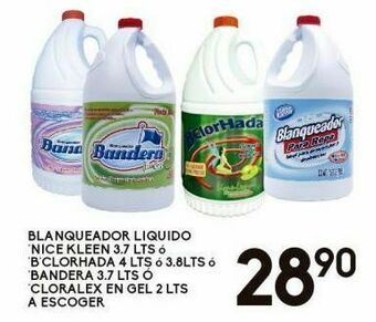 Alsuper Blanqueador nice kleen 3,7l oferta