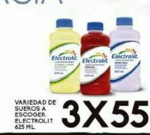 Alsuper Sueros electrolit 625ml a escoger x3 oferta