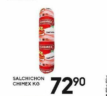 Alsuper Salchichon chimex kg oferta