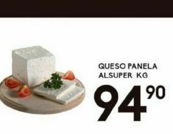 Alsuper Queso panela alsuper kg oferta