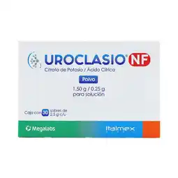 Farmacias Benavides 1.5 g Citrato de Potasio/250 mg Ácido Cítrico Polvo para Solución oferta