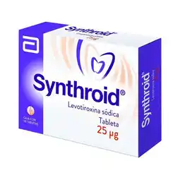 Farmacias Benavides 25 mcg Levotiroxina Sódica oferta
