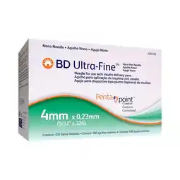 Farmacias Benavides Aguja para Dispositivo de Insulina 32 G x 4 mm oferta