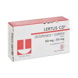 Farmacias Benavides 50 mg / 50 mg Codeina + Diclofenaco oferta