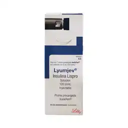 Farmacias Benavides 100 U Insulina Lispro/1 ml Solución Inyectable oferta