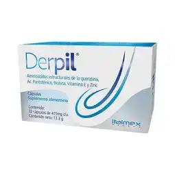 Farmacias Benavides 415 mg Acido Pantoténico + Alfatocoferol + Queratina oferta