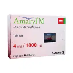 Farmacias Benavides 4 mg / 1000 mg Glimepirida + Metformina oferta