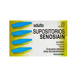 Farmacias YZA Senosiain Supositorios Adulto 20 Sups oferta