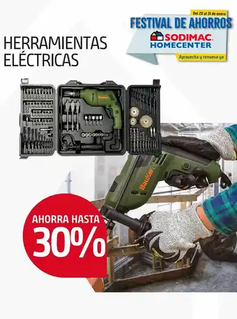 Sodimac Homecenter Herramientas eléctricas oferta