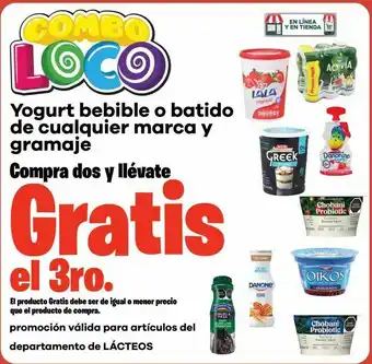 HEB Yogurt bebible o batido oferta