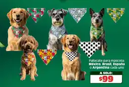 Soriana Híper México, brasil, españa o argentina paliacate para mascota oferta