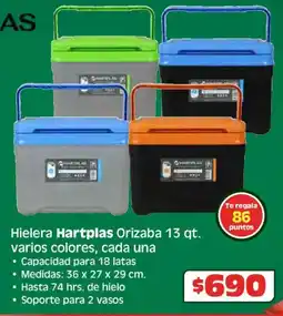 Soriana Híper Hartplas hielera orizaba oferta