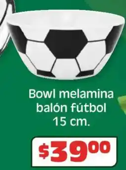 Soriana Híper Bowl melamina balón fútbol oferta