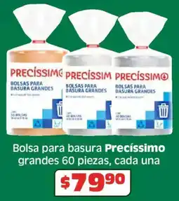 Soriana Híper Precíssimo bolsa para basura grandes oferta