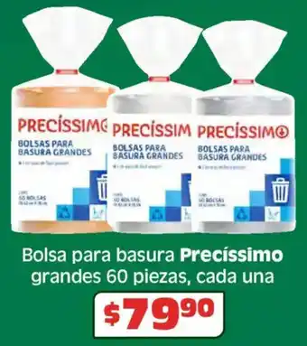Precíssimo bolsa para basura grandes