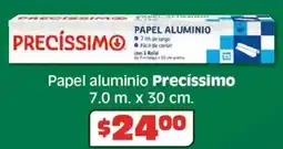Soriana Híper Precíssimo papel aluminio oferta