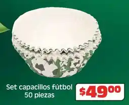 Soriana Híper Set capacillos fútbol oferta