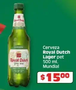 Soriana Híper Royal dutch lager cerveza pet oferta