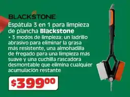 Soriana Híper Blackstone espátula 3 en 1 para limpieza de plancha oferta
