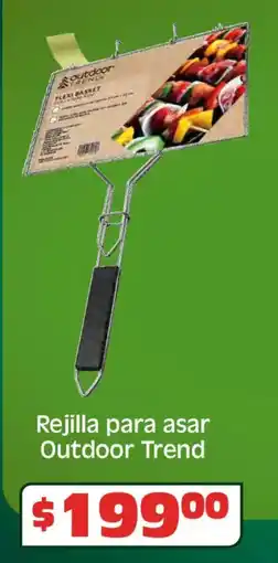 Soriana Híper Outdoor trend rejilla para asar oferta