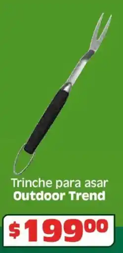 Soriana Híper Outdoor trend trinche para asar oferta