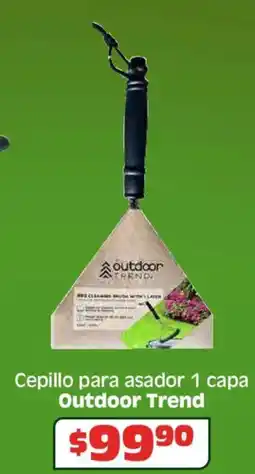 Soriana Híper Outdoor trend cepillo para asador oferta