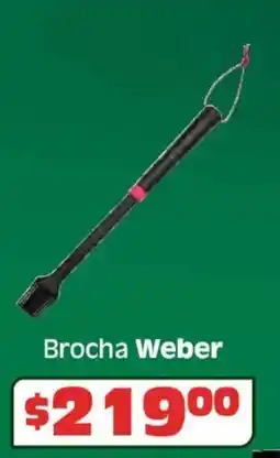Soriana Híper Weber brocha oferta