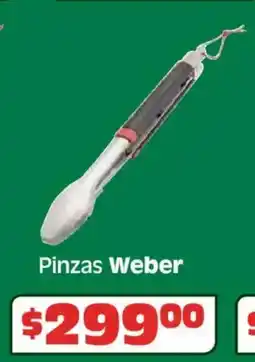 Soriana Híper Weber pinzas oferta