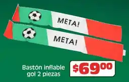 Soriana Híper Bastón inflable gol oferta