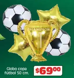 Soriana Híper Globo copa fútbol oferta