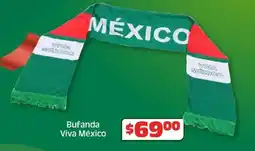 Soriana Híper Bufanda viva méxico oferta