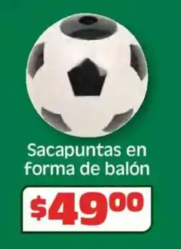 Soriana Híper Sacapuntas en forma de balón oferta