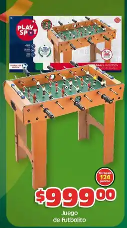 Soriana Híper Juego de futbolito oferta