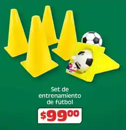 Soriana Híper Set de entrenamiento de fútbol oferta