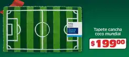 Soriana Híper Tapete cancha coco mundial oferta