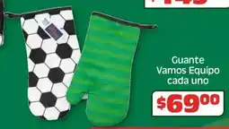 Soriana Híper Guante vamos equipo cada uno oferta
