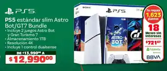 Ps5 estándar slim astro bot/gt7 bundle