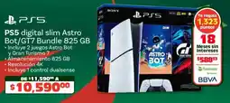Soriana Híper Ps5 digital slim astro bot/gt7 bundle oferta