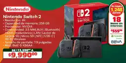 Soriana Híper Nintendo switch 2 oferta