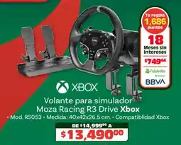 Soriana Híper Xbox volante para simulador moza racing r3 drive oferta
