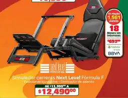 Soriana Híper Next level simulador carreras fórmula f oferta