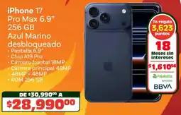 Soriana Híper iphone 17 pro max 6.9" oferta