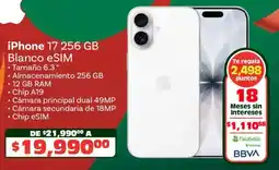 Soriana Híper iphone 17 oferta