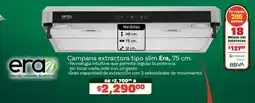 Soriana Híper era Campana extractora tipo slim oferta